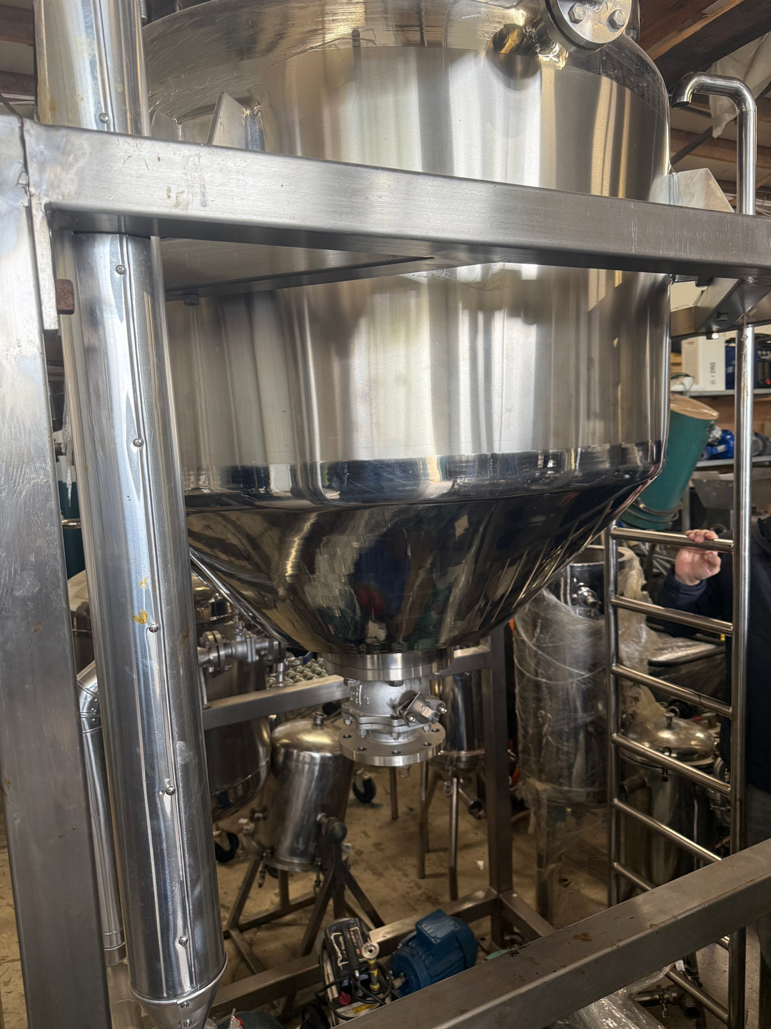 Stainless Steel Dissolving Tank – 500L Pharmaceutical-Grade