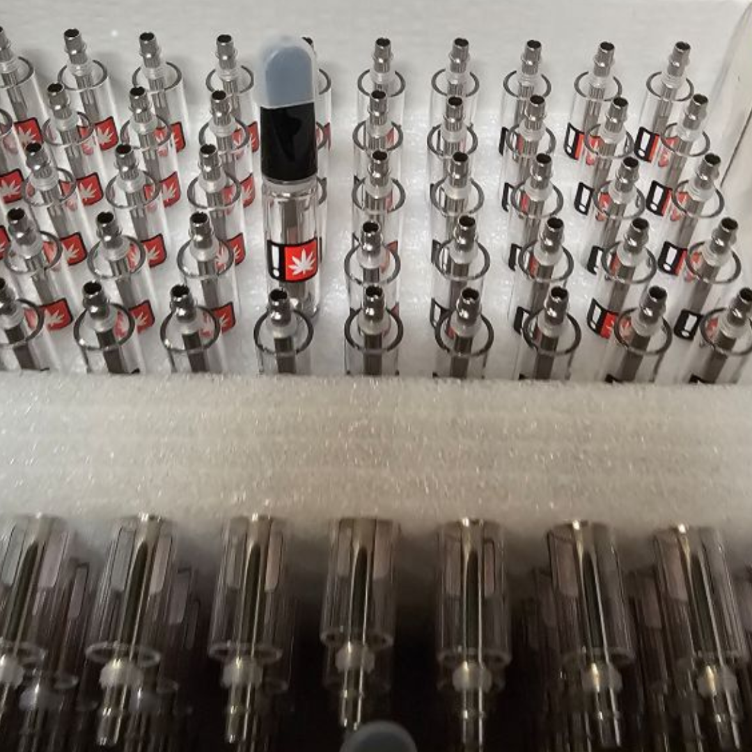 1 Gram Push Cartridges w/ Mouth Pieces: 94,000 PCS.