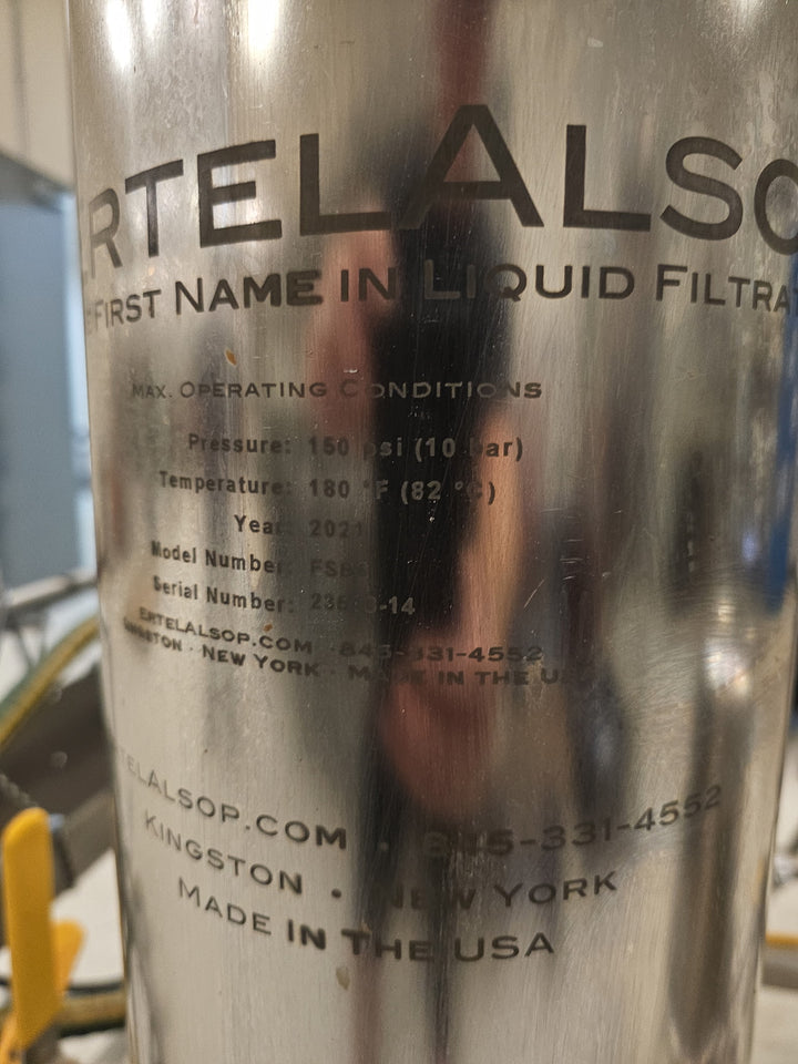 4 stage lenticular filter skid by Ertelasop