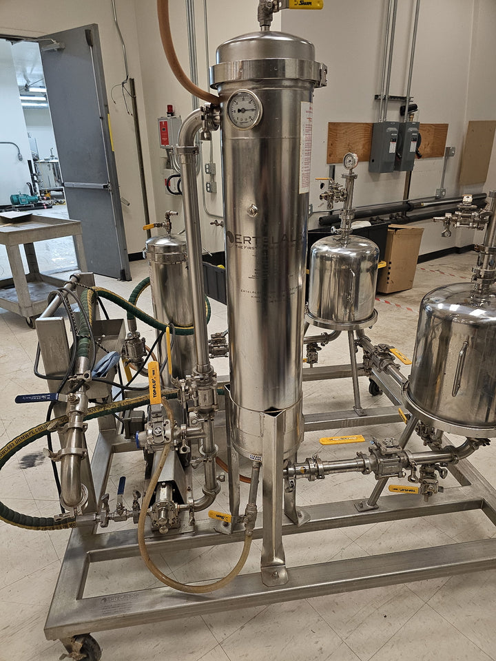 4 stage lenticular filter skid by Ertelasop