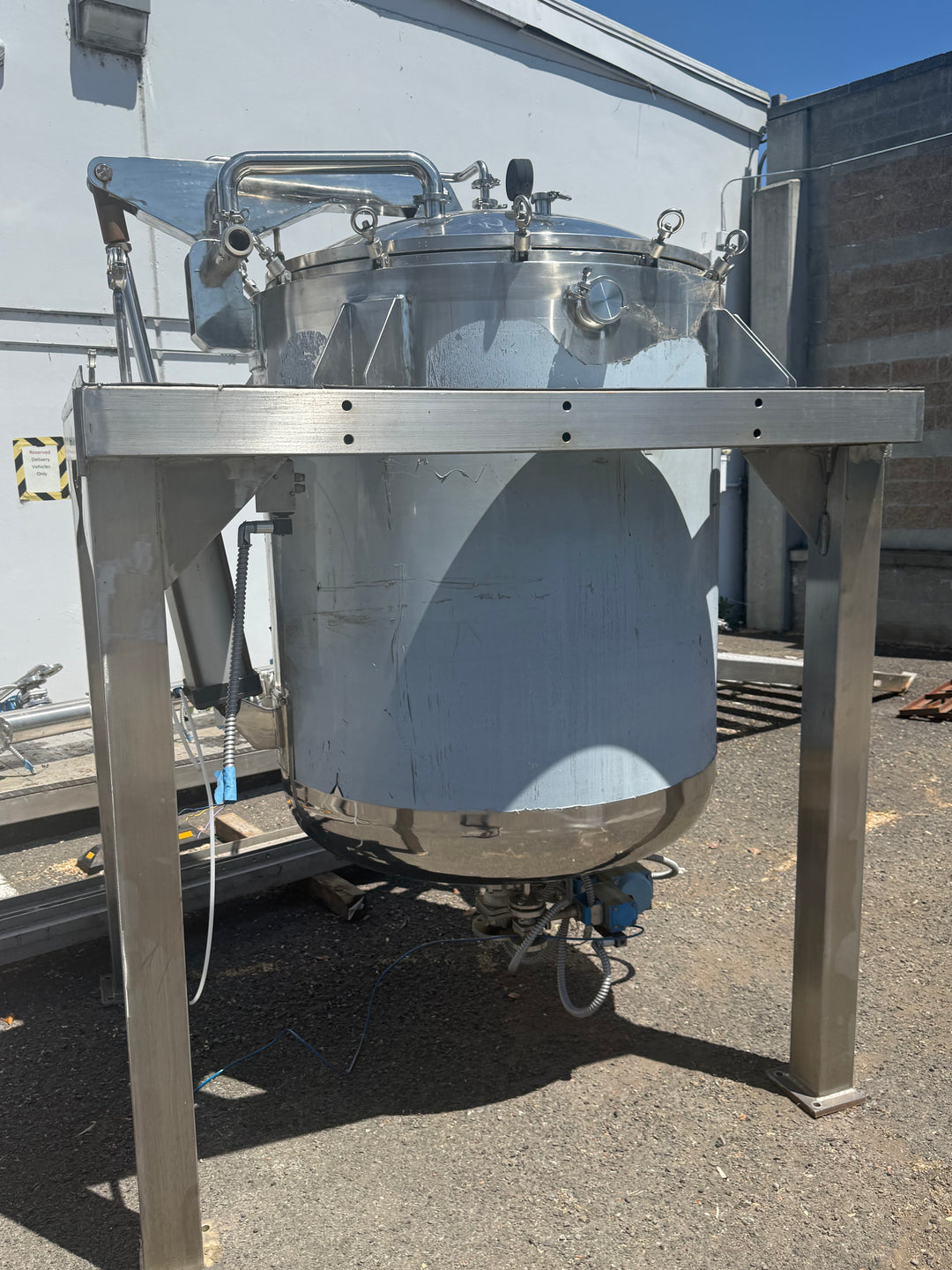 Jacketed Ethanol Tanks