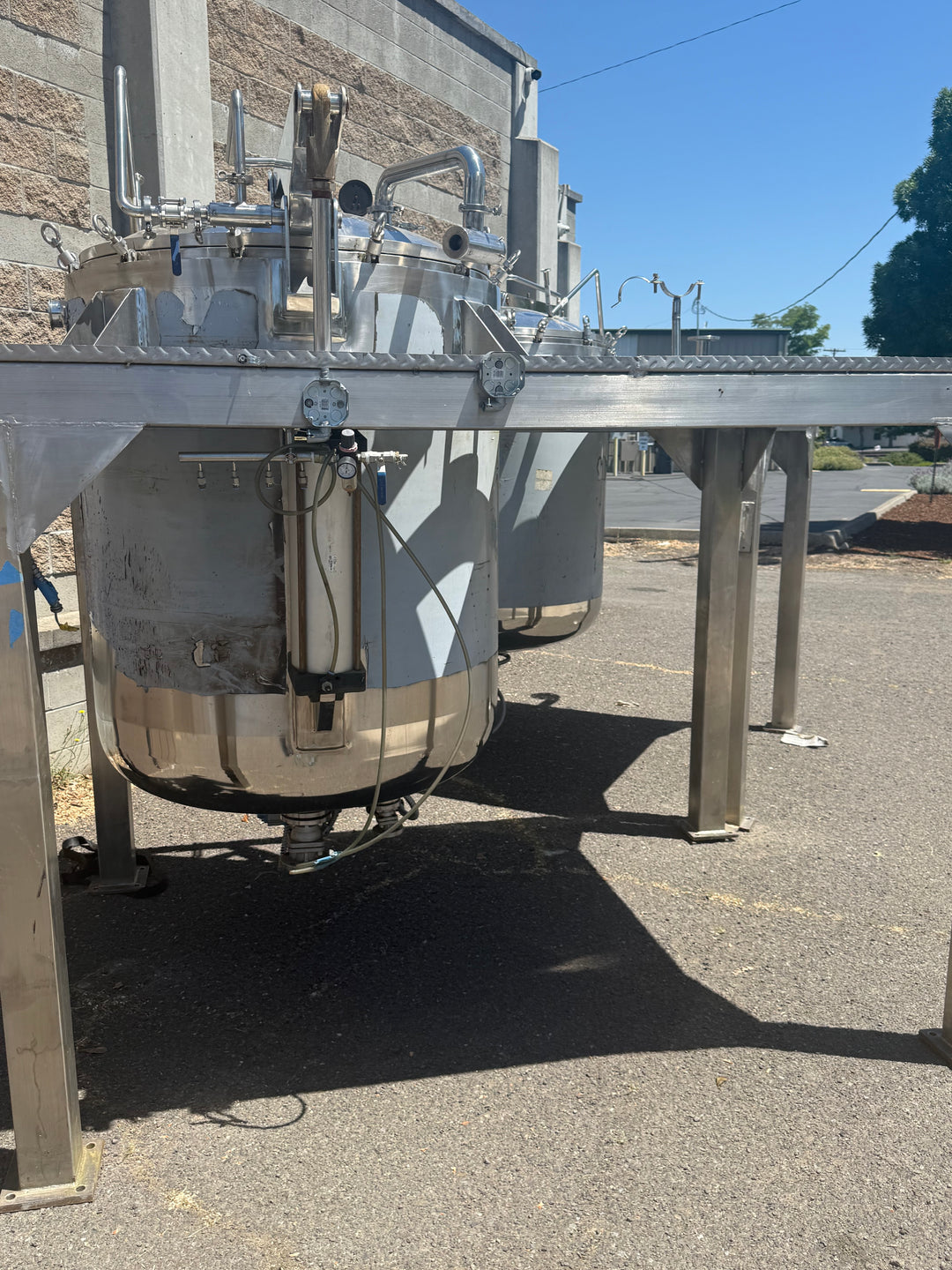 Jacketed Ethanol Tanks