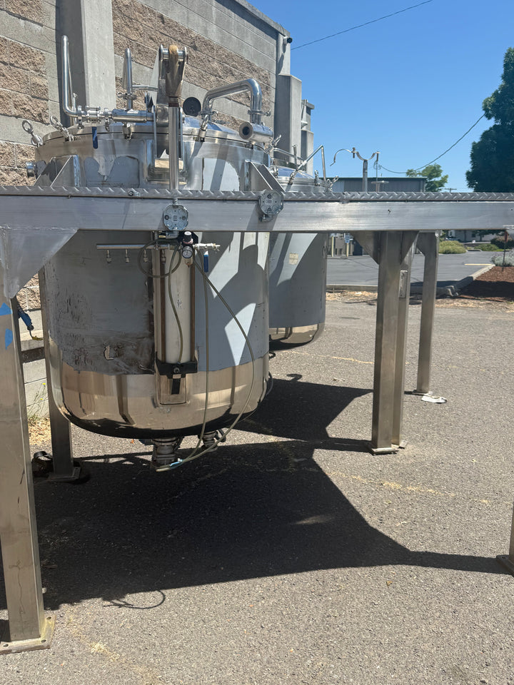 Jacketed Ethanol Tanks